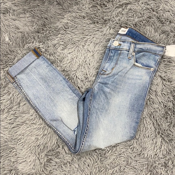 NEW • Hudson • Harkin Super Skinny Crop Jeans - Picture 6 of 8